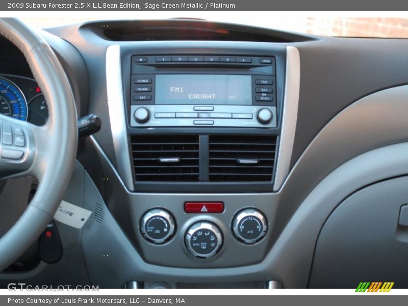 Sage Green Metallic / Platinum 2009 Subaru Forester 2.5 X L.L.Bean Edition