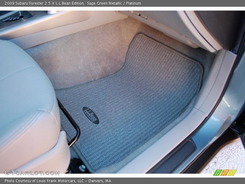 Sage Green Metallic / Platinum 2009 Subaru Forester 2.5 X L.L.Bean Edition