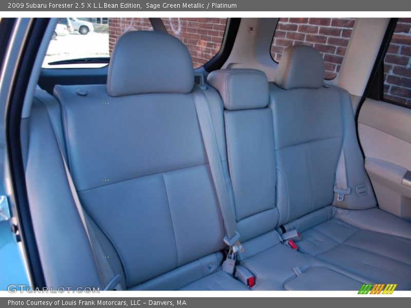 Sage Green Metallic / Platinum 2009 Subaru Forester 2.5 X L.L.Bean Edition