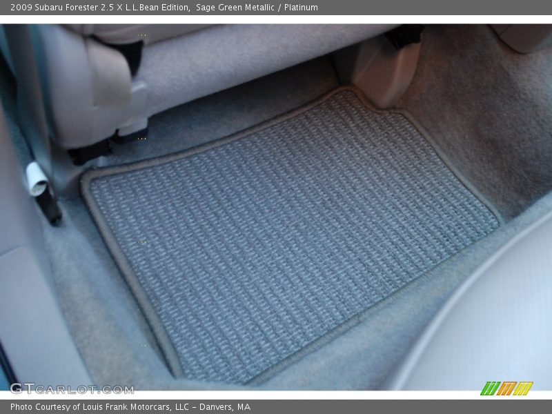 Sage Green Metallic / Platinum 2009 Subaru Forester 2.5 X L.L.Bean Edition