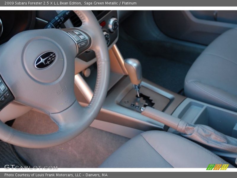 Sage Green Metallic / Platinum 2009 Subaru Forester 2.5 X L.L.Bean Edition