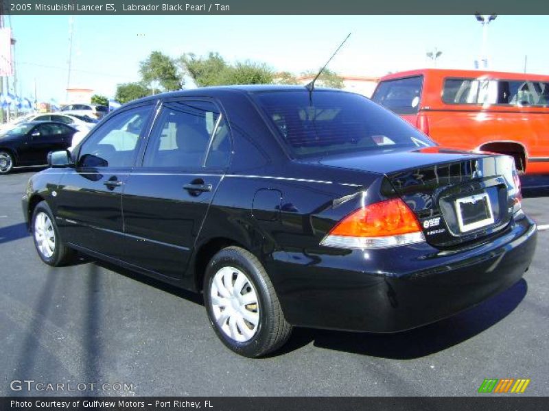 Labrador Black Pearl / Tan 2005 Mitsubishi Lancer ES