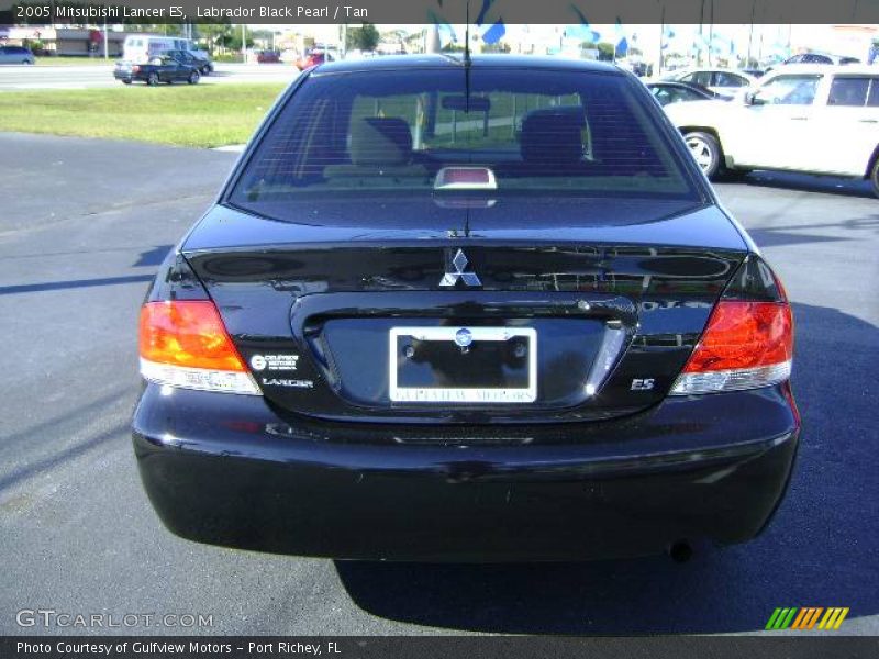 Labrador Black Pearl / Tan 2005 Mitsubishi Lancer ES