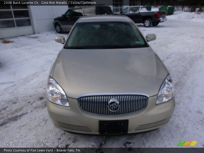 Gold Mist Metallic / Cocoa/Cashmere 2008 Buick Lucerne CX