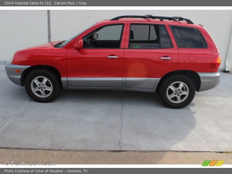  2004 Santa Fe GLS Canyon Red
