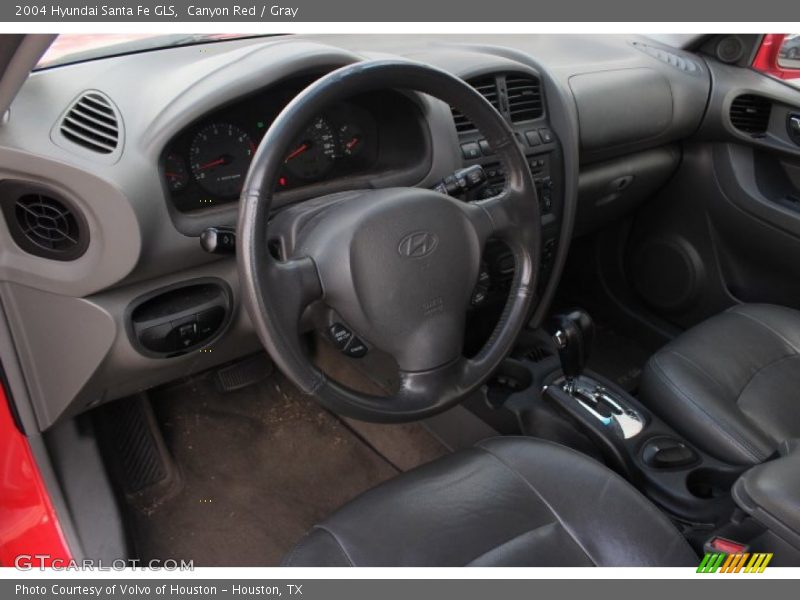 Gray Interior - 2004 Santa Fe GLS 