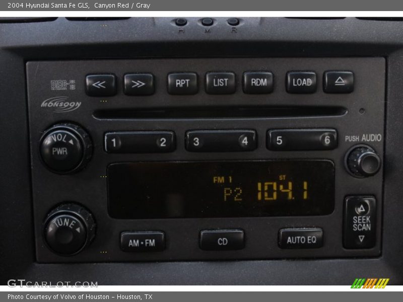 Audio System of 2004 Santa Fe GLS