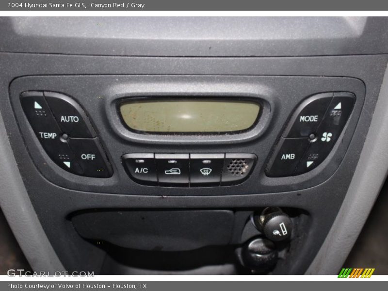 Controls of 2004 Santa Fe GLS