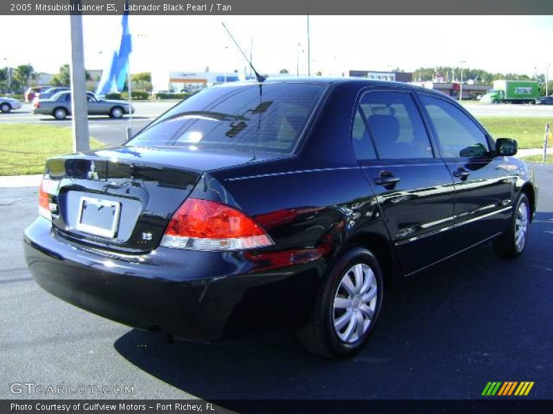 Labrador Black Pearl / Tan 2005 Mitsubishi Lancer ES