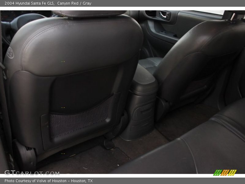 Canyon Red / Gray 2004 Hyundai Santa Fe GLS