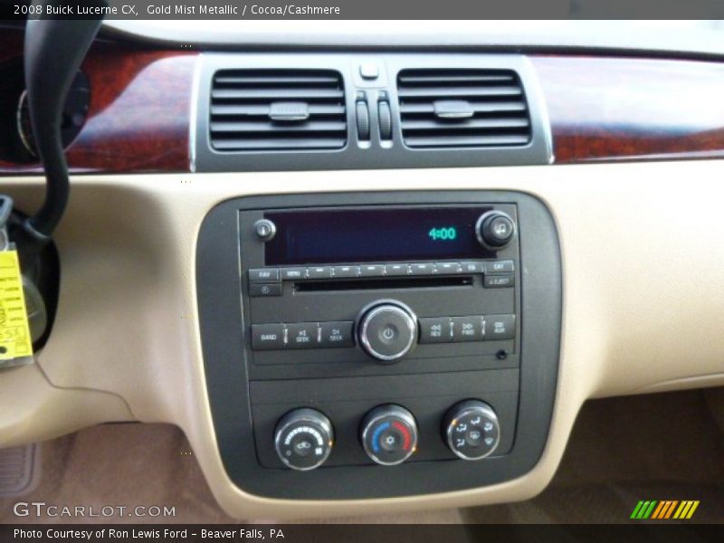 Gold Mist Metallic / Cocoa/Cashmere 2008 Buick Lucerne CX