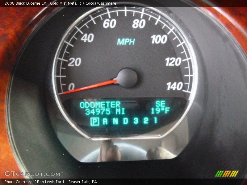 Gold Mist Metallic / Cocoa/Cashmere 2008 Buick Lucerne CX