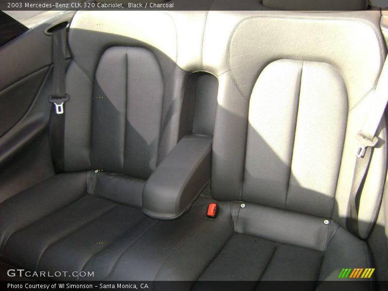 Black / Charcoal 2003 Mercedes-Benz CLK 320 Cabriolet