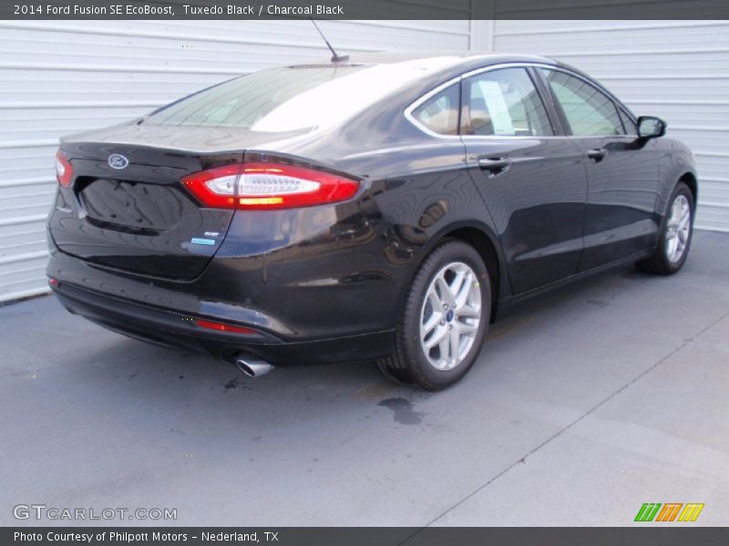 Tuxedo Black / Charcoal Black 2014 Ford Fusion SE EcoBoost