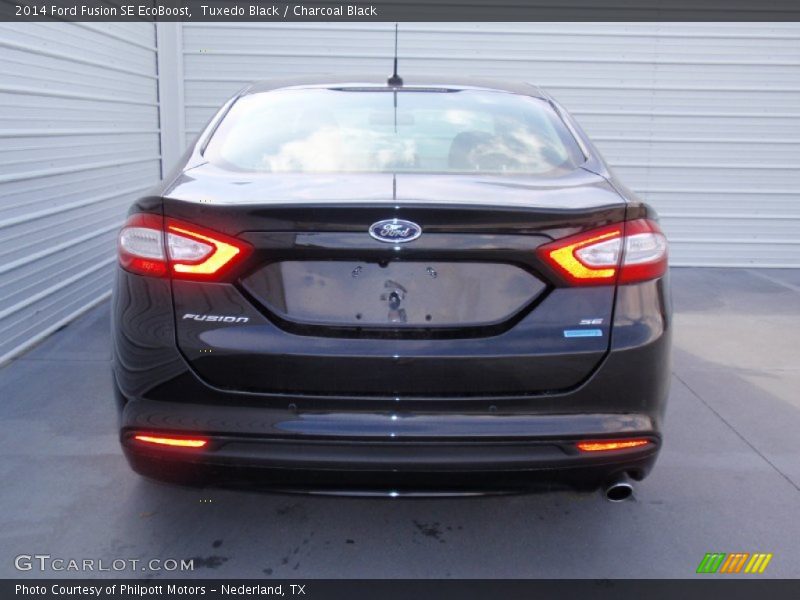 Tuxedo Black / Charcoal Black 2014 Ford Fusion SE EcoBoost