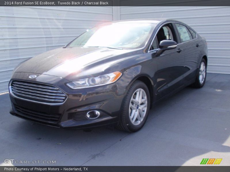 Tuxedo Black / Charcoal Black 2014 Ford Fusion SE EcoBoost