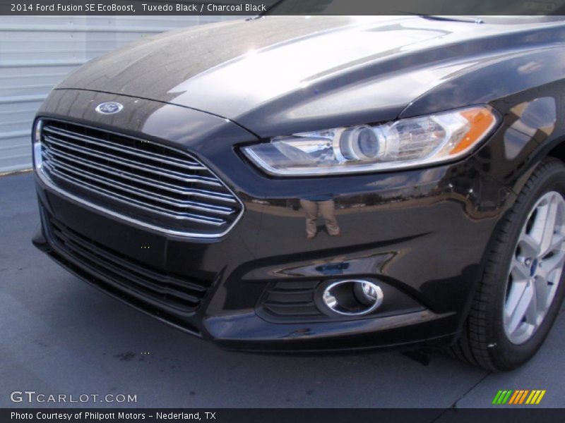 Tuxedo Black / Charcoal Black 2014 Ford Fusion SE EcoBoost