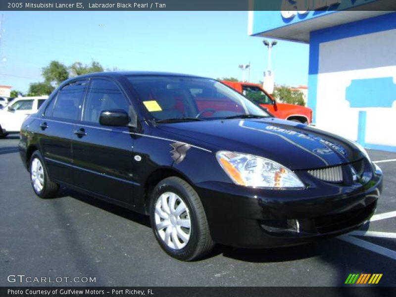 Labrador Black Pearl / Tan 2005 Mitsubishi Lancer ES