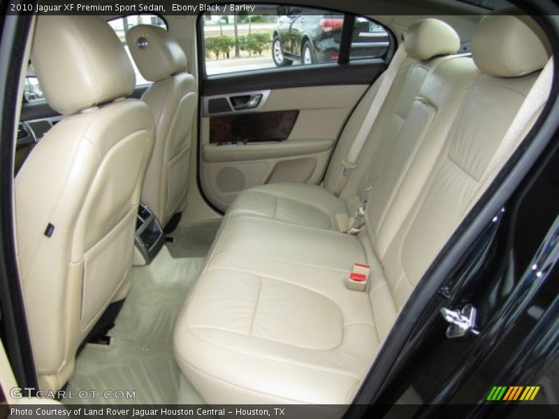 Ebony Black / Barley 2010 Jaguar XF Premium Sport Sedan