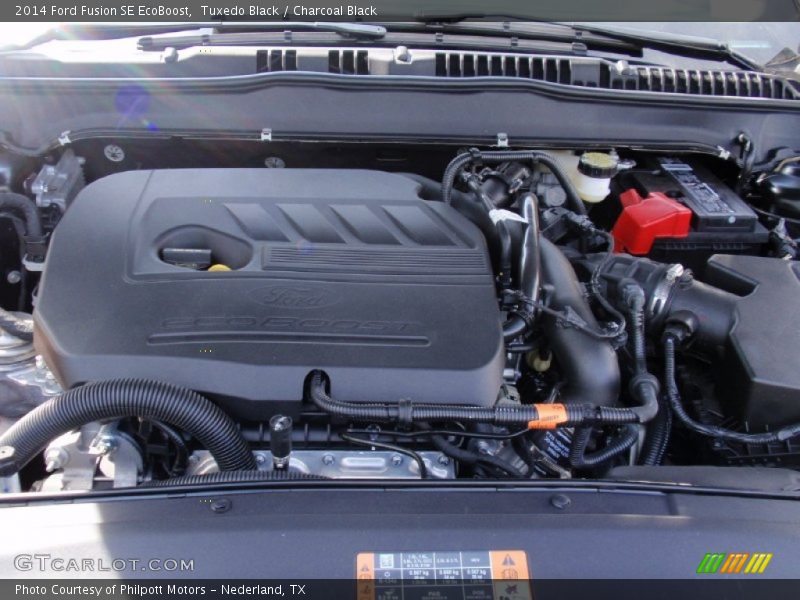 Tuxedo Black / Charcoal Black 2014 Ford Fusion SE EcoBoost
