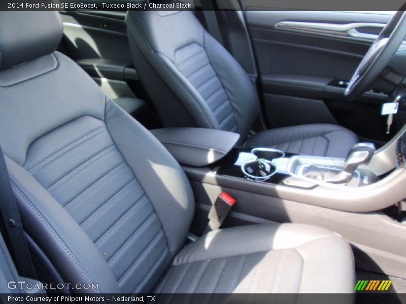 Tuxedo Black / Charcoal Black 2014 Ford Fusion SE EcoBoost