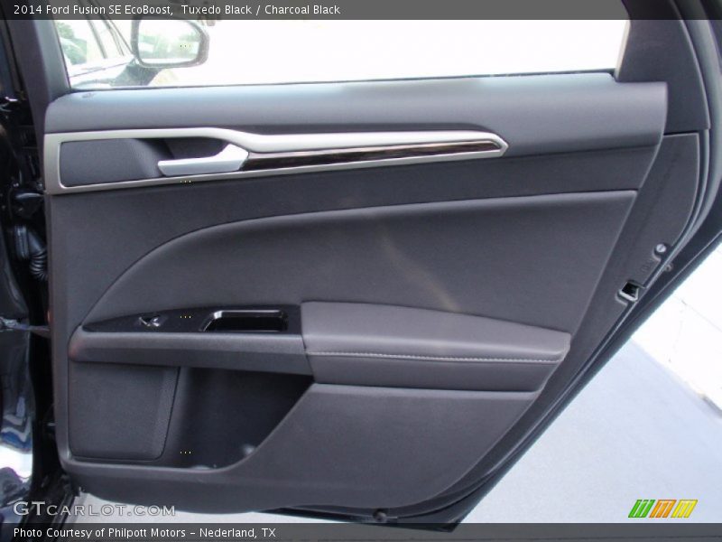 Tuxedo Black / Charcoal Black 2014 Ford Fusion SE EcoBoost