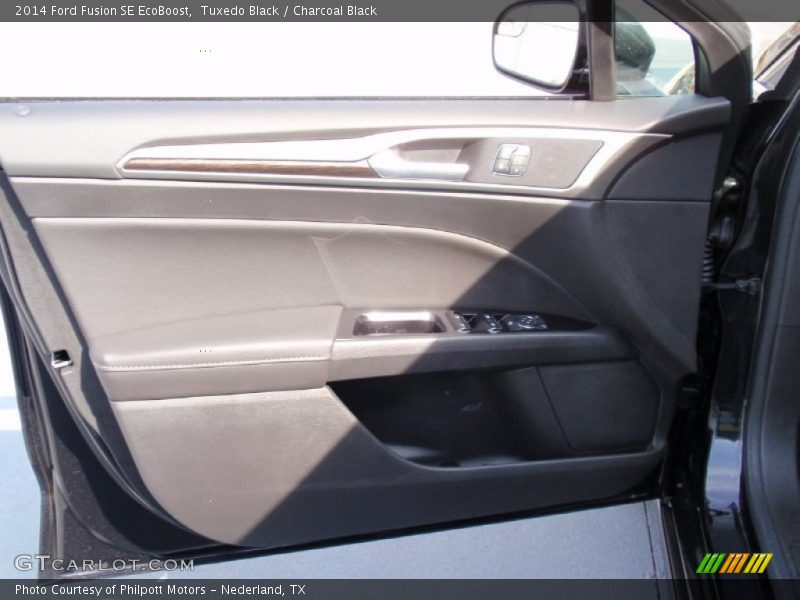 Tuxedo Black / Charcoal Black 2014 Ford Fusion SE EcoBoost