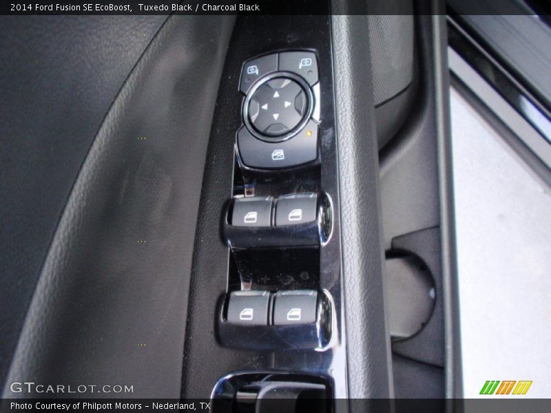 Tuxedo Black / Charcoal Black 2014 Ford Fusion SE EcoBoost