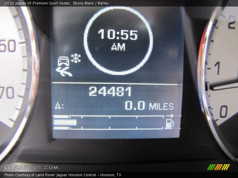 Ebony Black / Barley 2010 Jaguar XF Premium Sport Sedan