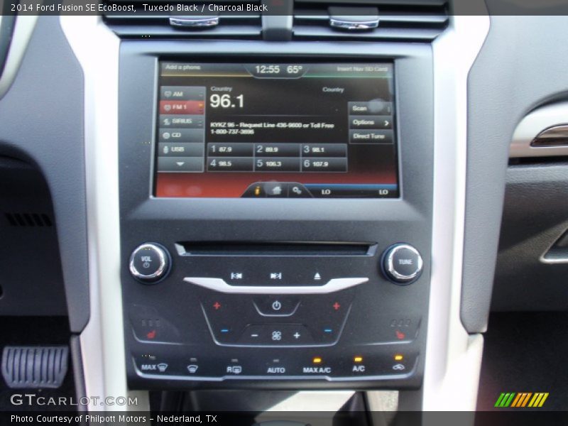 Tuxedo Black / Charcoal Black 2014 Ford Fusion SE EcoBoost