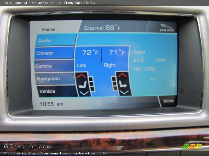 Ebony Black / Barley 2010 Jaguar XF Premium Sport Sedan