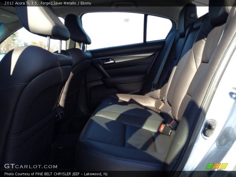 Forged Silver Metallic / Ebony 2012 Acura TL 3.5