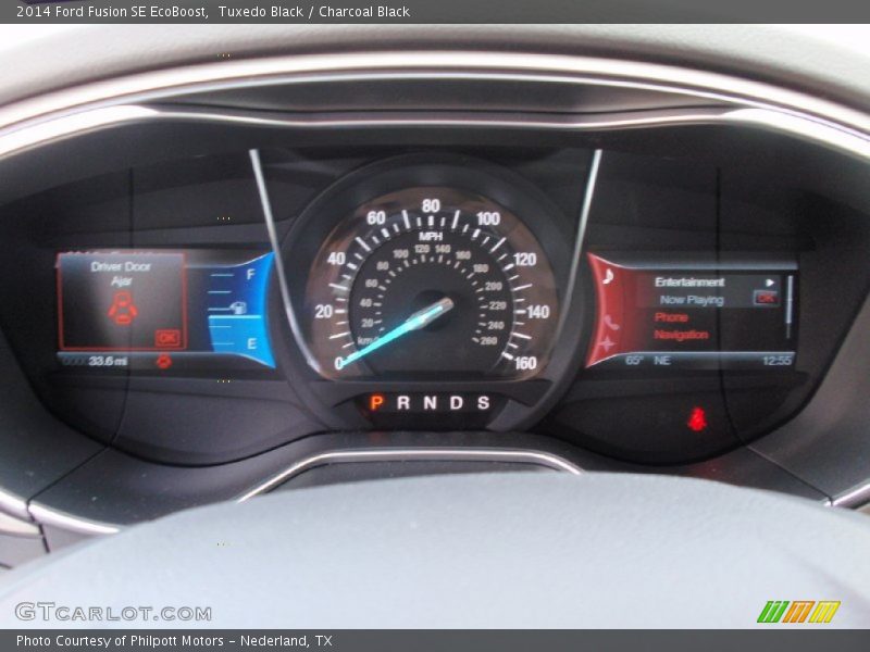 Tuxedo Black / Charcoal Black 2014 Ford Fusion SE EcoBoost
