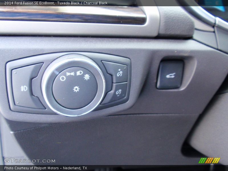 Tuxedo Black / Charcoal Black 2014 Ford Fusion SE EcoBoost