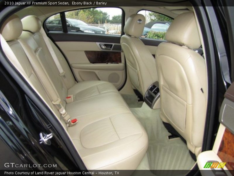 Ebony Black / Barley 2010 Jaguar XF Premium Sport Sedan