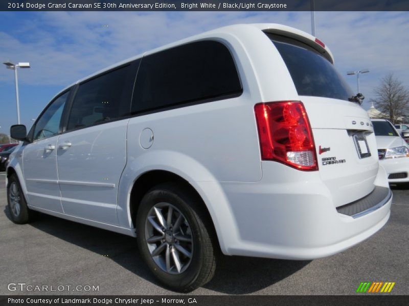 Bright White / Black/Light Graystone 2014 Dodge Grand Caravan SE 30th Anniversary Edition