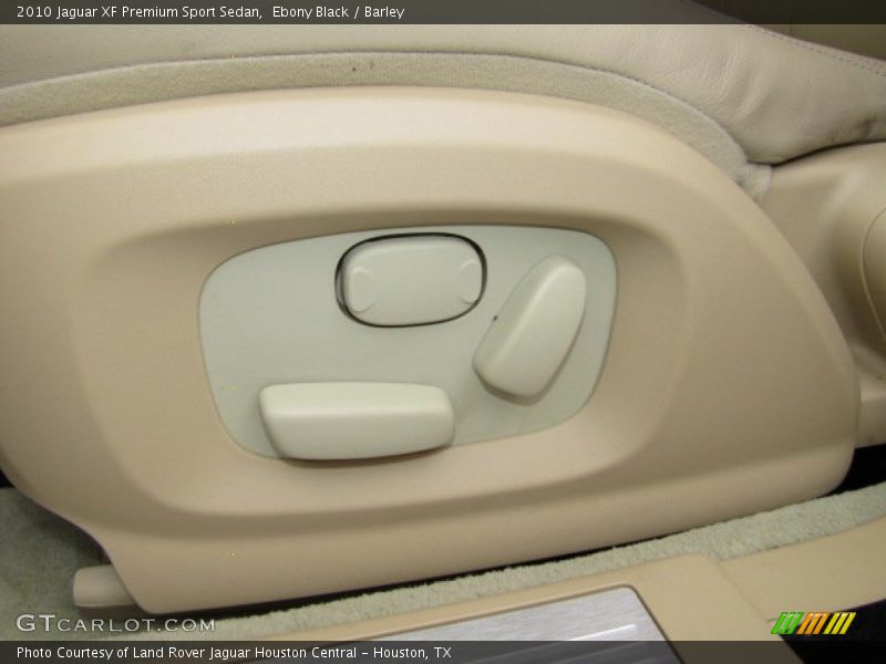 Ebony Black / Barley 2010 Jaguar XF Premium Sport Sedan