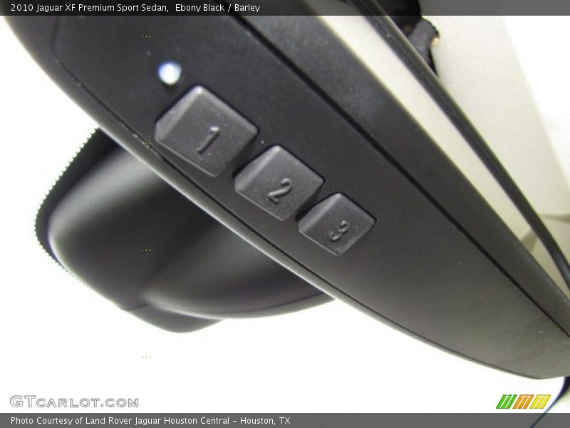 Ebony Black / Barley 2010 Jaguar XF Premium Sport Sedan