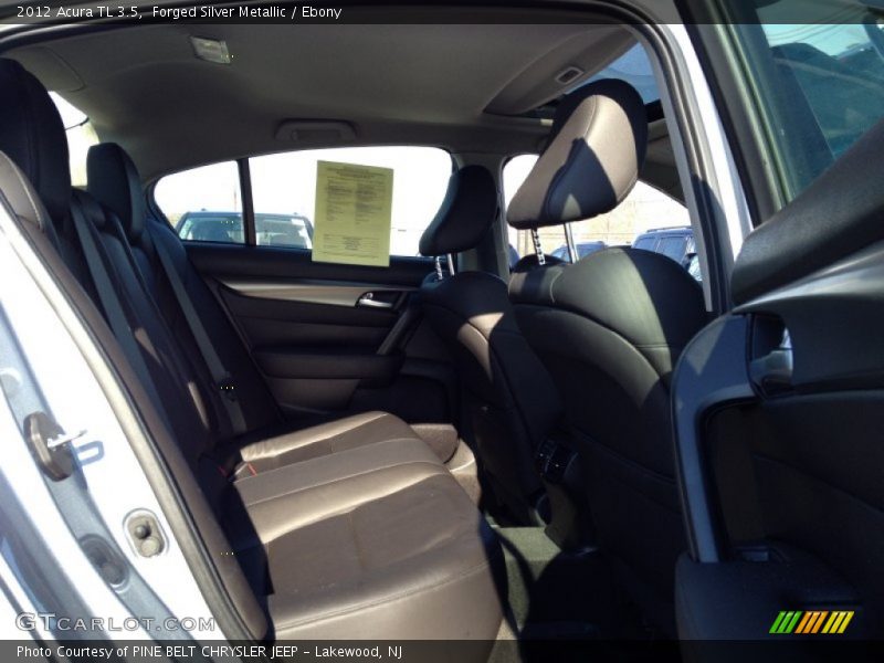 Forged Silver Metallic / Ebony 2012 Acura TL 3.5