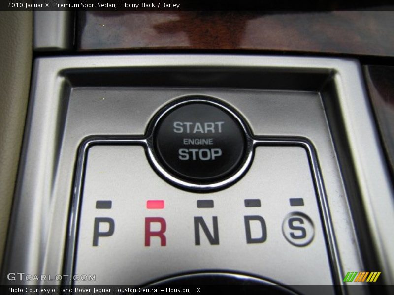 Ebony Black / Barley 2010 Jaguar XF Premium Sport Sedan