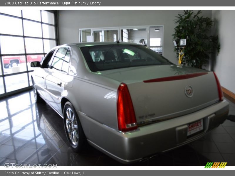 Light Platinum / Ebony 2008 Cadillac DTS Performance
