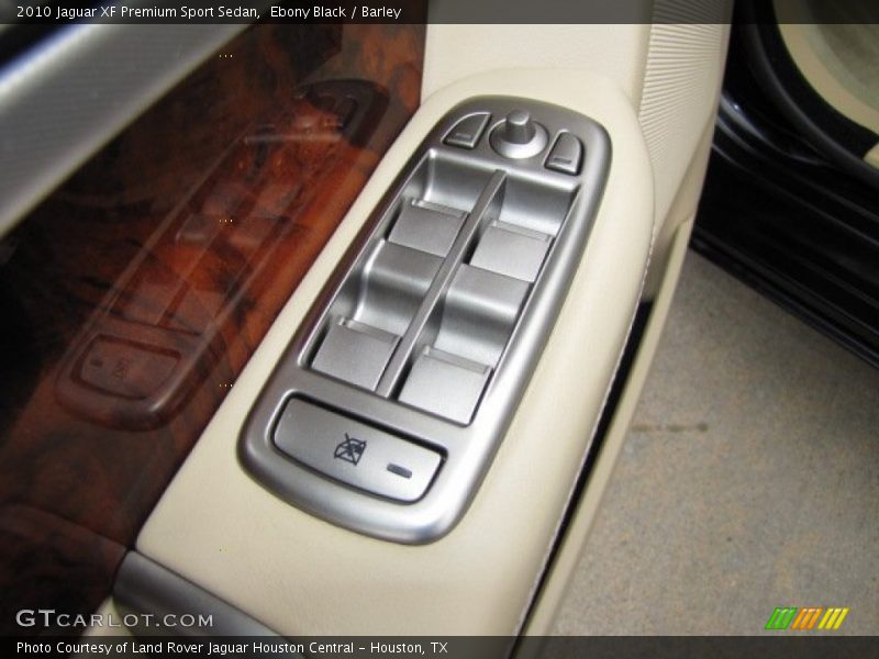 Ebony Black / Barley 2010 Jaguar XF Premium Sport Sedan