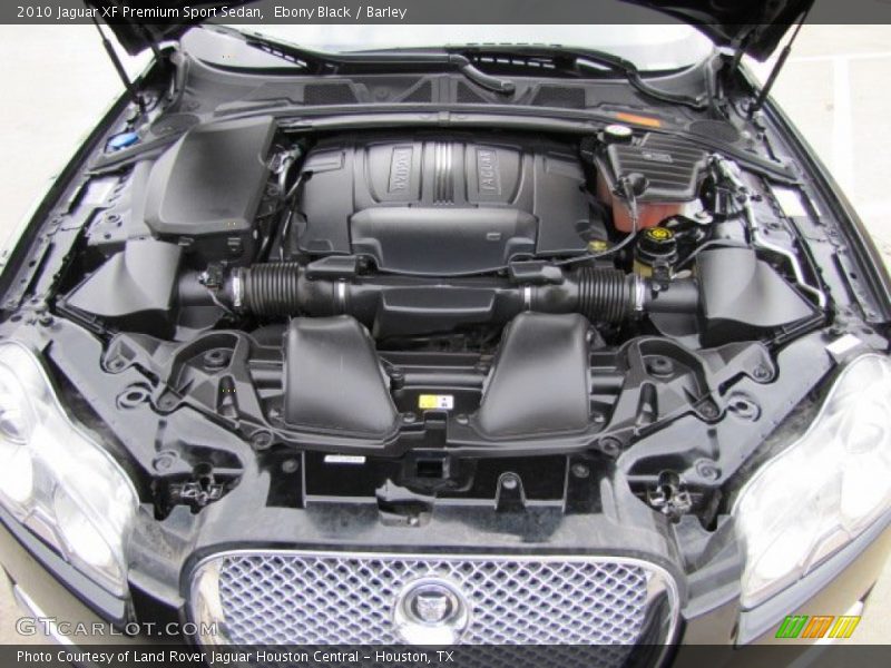 Ebony Black / Barley 2010 Jaguar XF Premium Sport Sedan