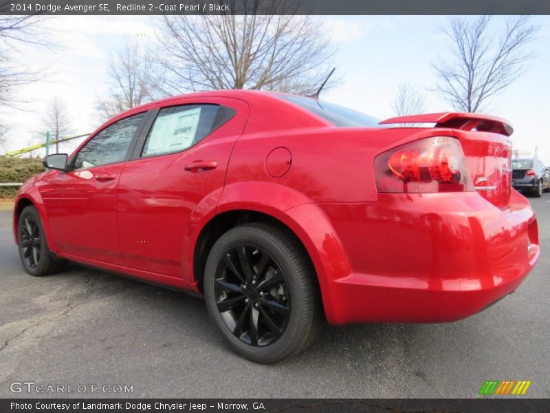 Redline 2-Coat Pearl / Black 2014 Dodge Avenger SE