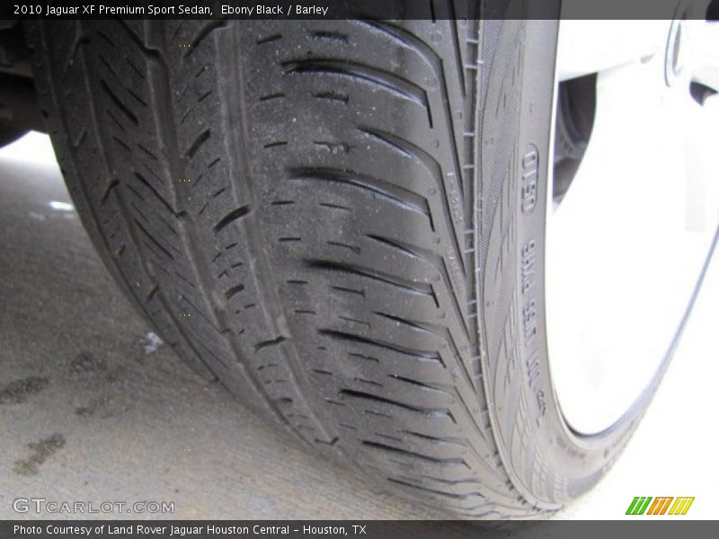 Ebony Black / Barley 2010 Jaguar XF Premium Sport Sedan