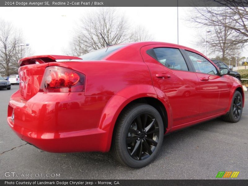 Redline 2-Coat Pearl / Black 2014 Dodge Avenger SE