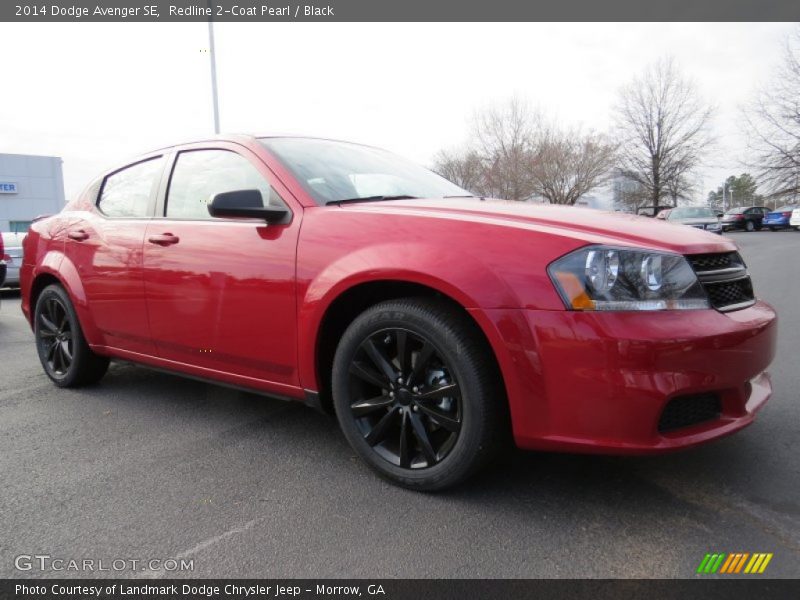 Redline 2-Coat Pearl / Black 2014 Dodge Avenger SE