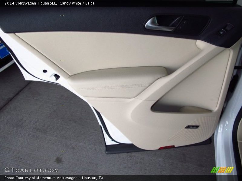 Candy White / Beige 2014 Volkswagen Tiguan SEL