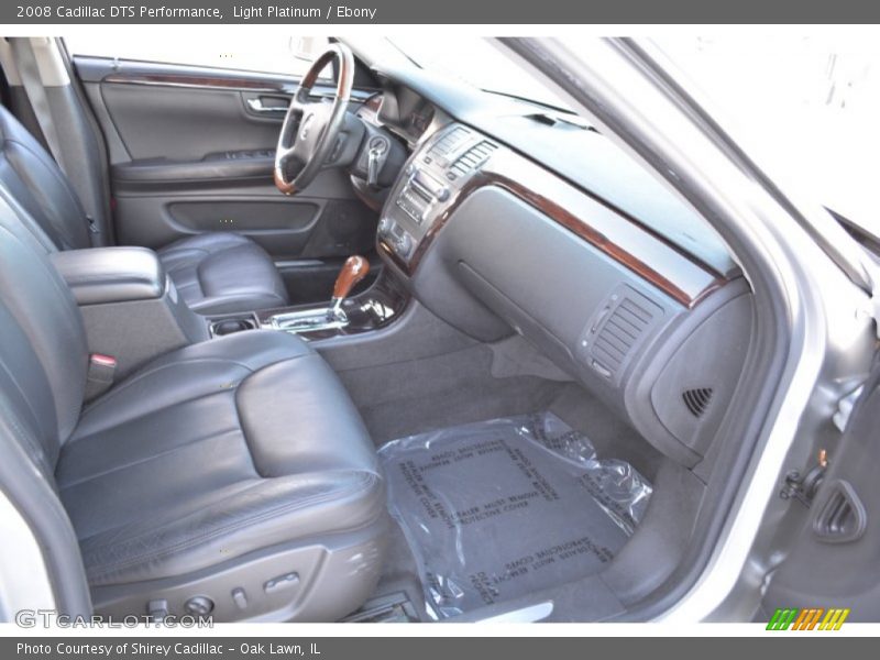 Light Platinum / Ebony 2008 Cadillac DTS Performance