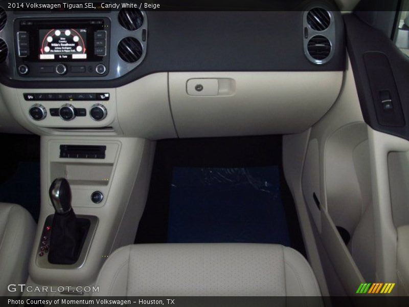 Candy White / Beige 2014 Volkswagen Tiguan SEL